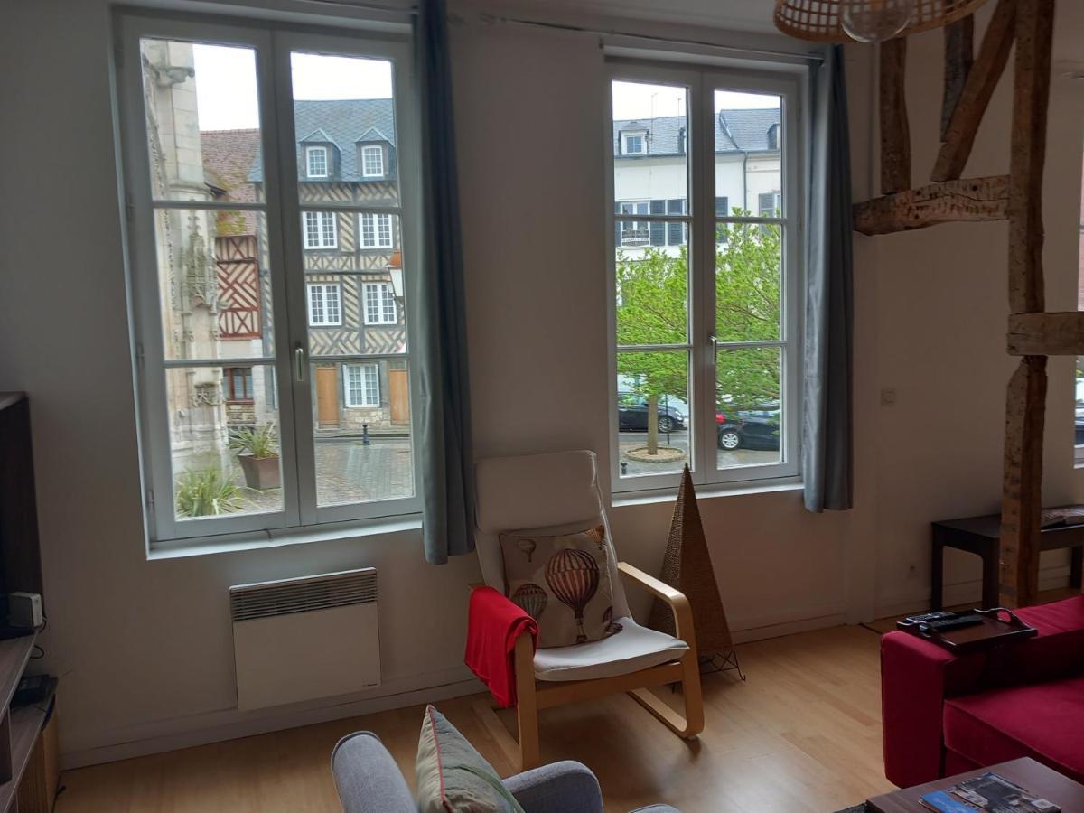 Apartamento Le Leon Honfleur Exterior foto
